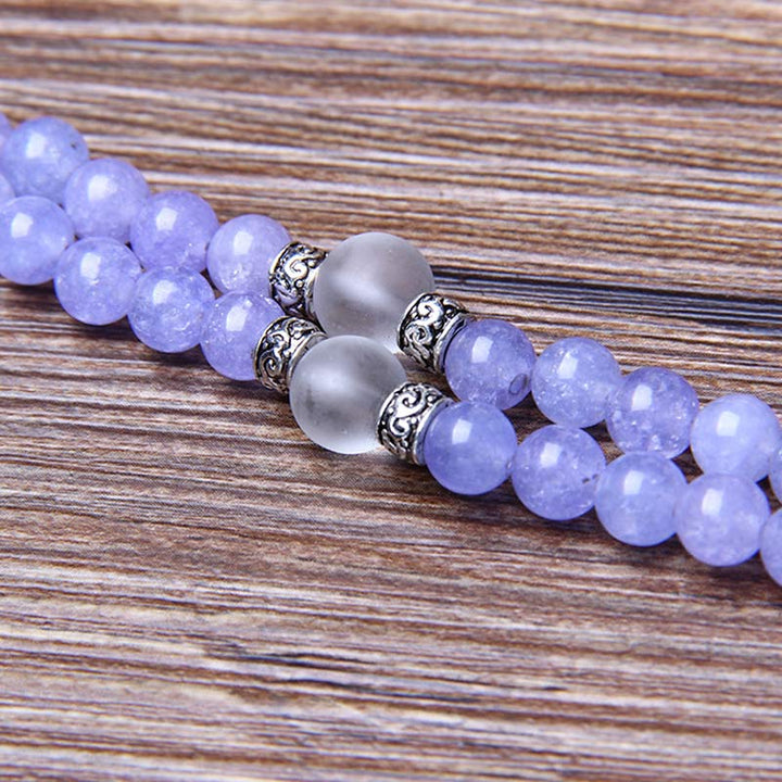 Bracelet Mala en Buddha Stones