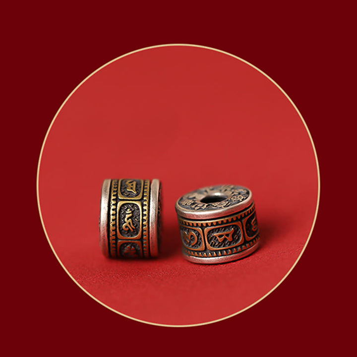 Buddha Stones en argent sterling 925 avec pierres de Bouddha et signe du zodiaque chinois, Bouddha natal, cinabre, Om Mani Padme Hum, calme - image 11