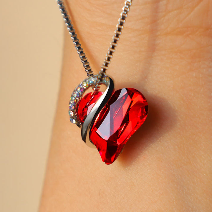 Collier pendentif énergie de guérison pierre de naissance coeur amour Buddha Stones