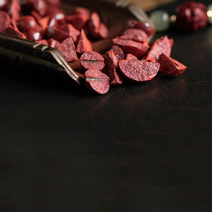 Bracelet en corde porte-bonheur en jade Hetian Buddha Stones et cinabre naturel, signe du zodiaque chinois - image 24