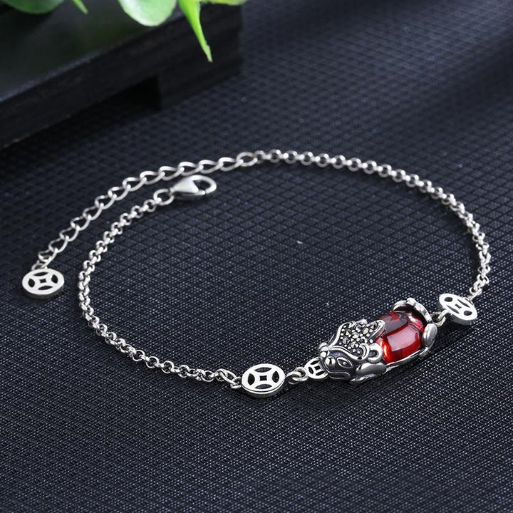 Bracelet Feng Shui Genstone PiXiu pour la richesse
