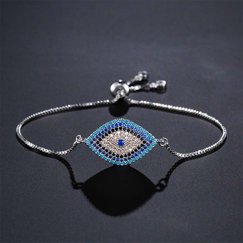 Bracelet de guérison et de protection contre le mauvais œil en Buddha Stones