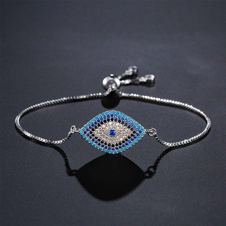 Bracelet de guérison et de protection contre le mauvais œil en Buddha Stones