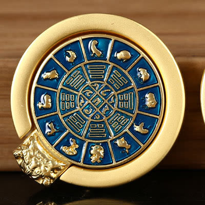 Support de téléphone tibétain Om Mani Padme Hum Peace Ring Support de téléphone universel Décorations