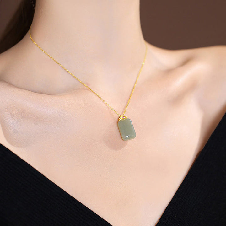 Collier pendentif papillon Bouddha rieur en argent sterling 925 avec jade Hetian naturel cyan - image 45