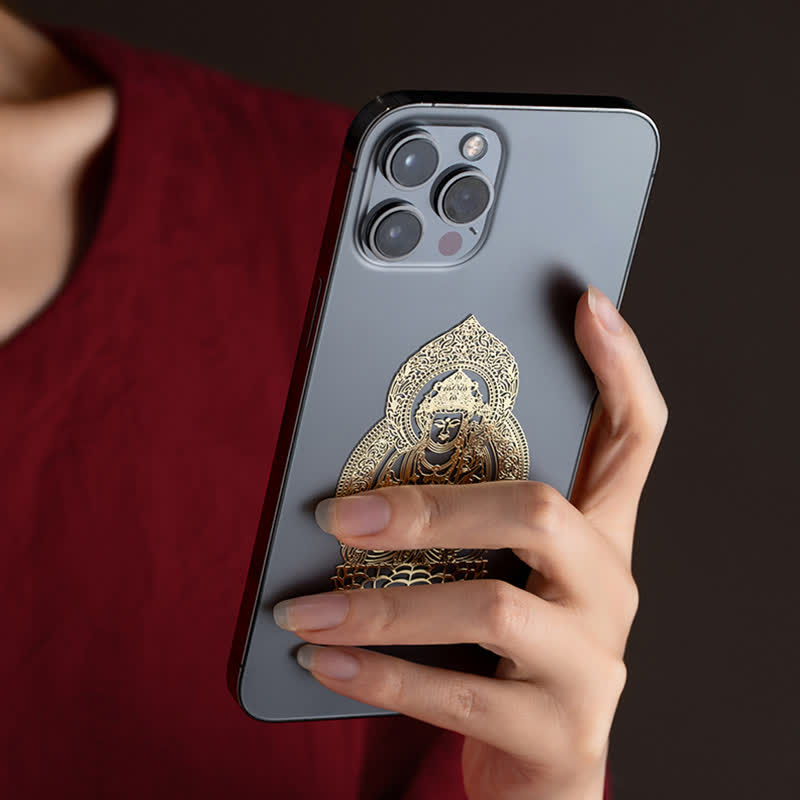 Autocollant pour téléphone avec 12 bénédictions du zodiaque chinois