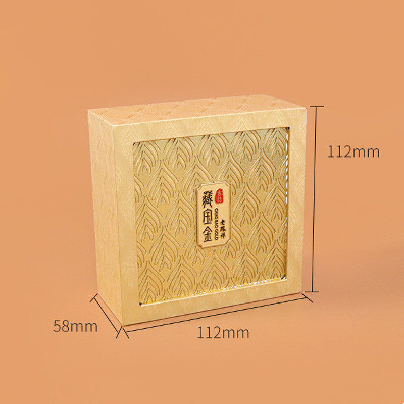Coffret cadeau à motif de plumes pour rangement de bijoux rétro - image 14