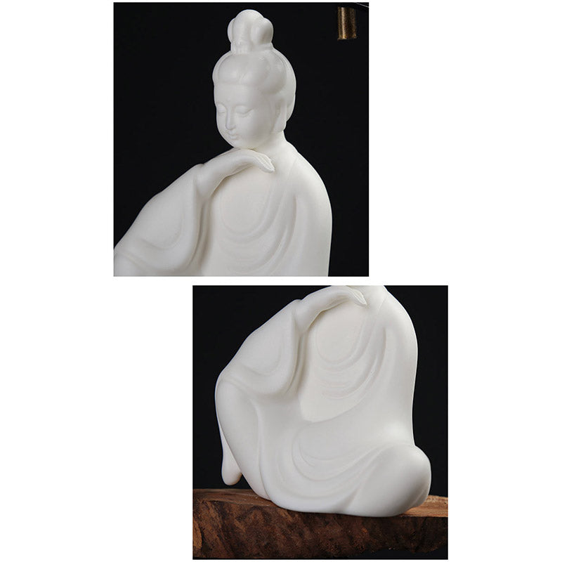 Décoration LED en céramique avec bénédiction du Bouddha Avalokitesvara Ksitigarbha Bodhisattva - image 11