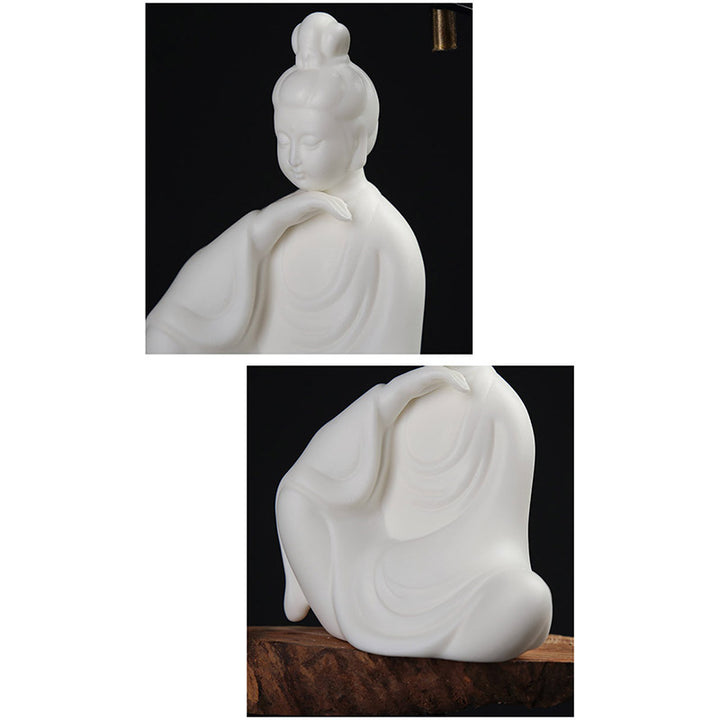 Décoration LED en céramique avec bénédiction du Bouddha Avalokitesvara Ksitigarbha Bodhisattva - image 11