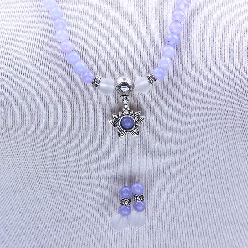 Bracelet Mala en Buddha Stones