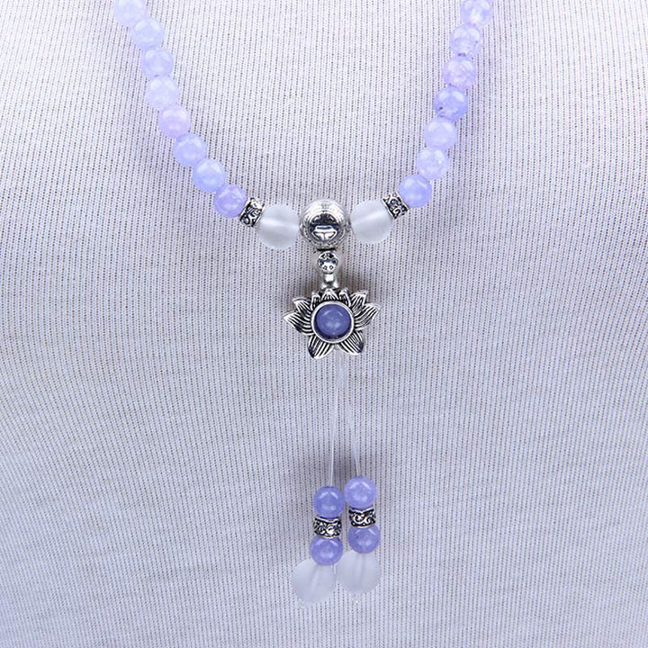 Bracelet Mala en Buddha Stones