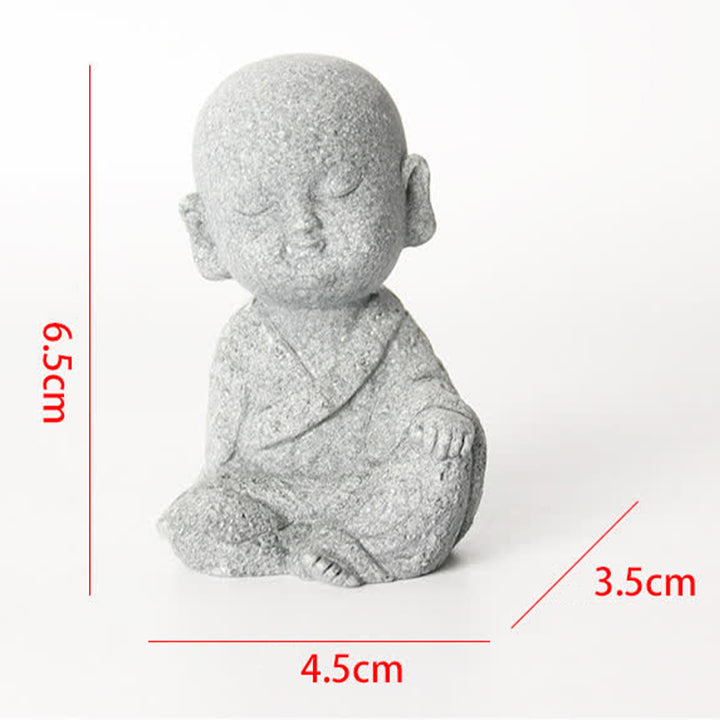 Buddha Stones Méditation Prière Statue de Bouddha Compassion Décoration de la maison