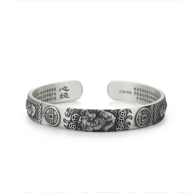 Bracelet réglable de protection FengShui Lucky PiXiu Buddha Stones