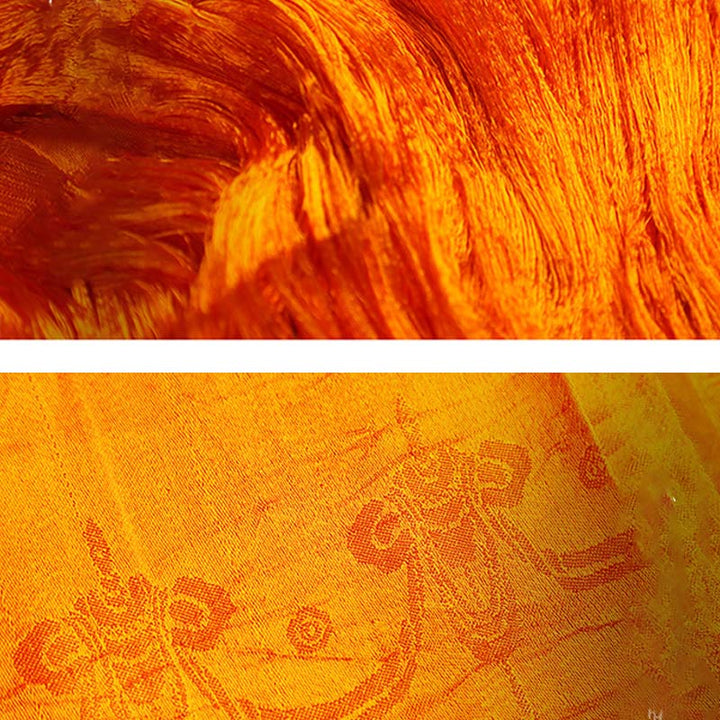 Buddha Stones Bénédiction tibétaine Auspicieux 5 Couleurs Jacquard Khata Décoration - image 12