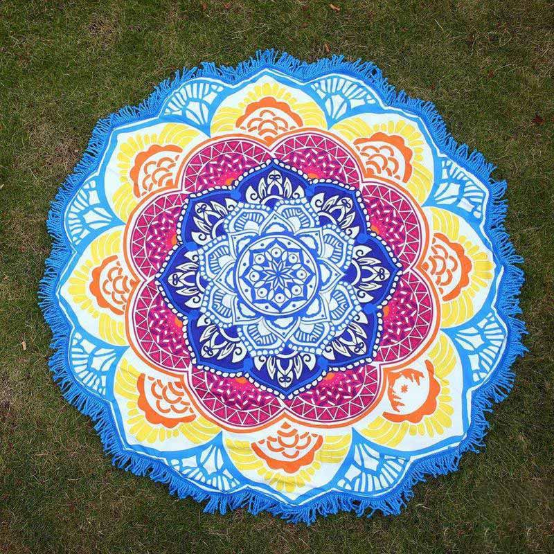 Tapis de décoration tibétain en Buddha Stones de Bouddha et mandala - 6 - image 15