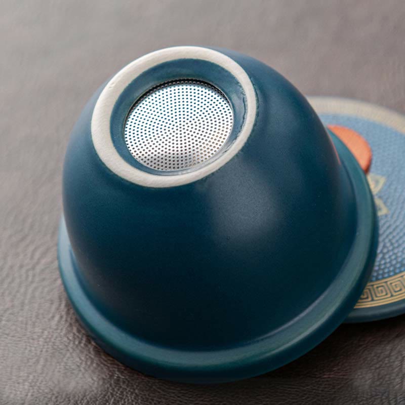 Théière chinoise Gongfu en céramique avec Buddha Stones - image 5