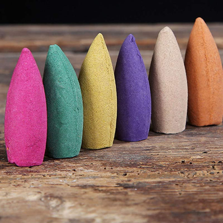 Brûleur d'encens Buddha Stones avec bénédiction du lotus