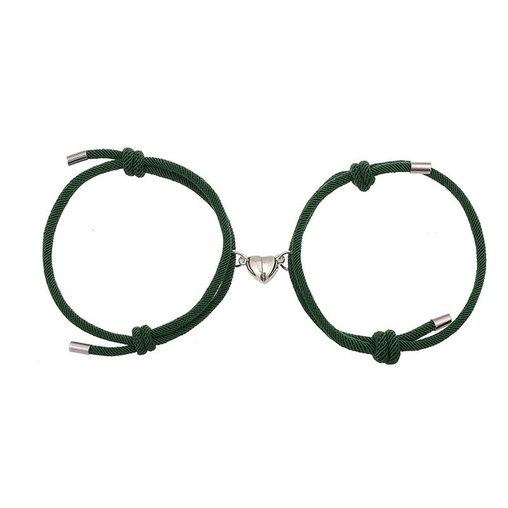 Lot de 2 bracelets magnétiques pour couple