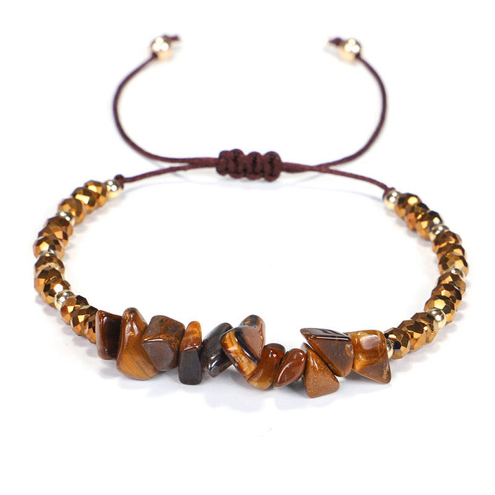 Bracelet tricoté purifiant en améthyste Buddha Stones