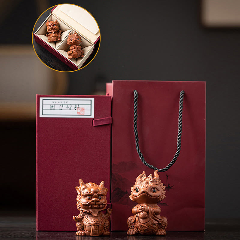 Figurine en argile violette Buddha Stones bonheur et une richesse - image 28