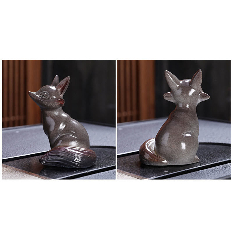 Buddha Stones changeant de couleur, petite figurine mignonne en résine pour animal de compagnie, décoration de la maison - image 8