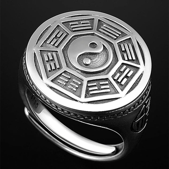 Bague réglable équilibre Yin Yang - image 3