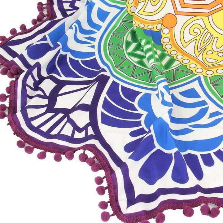Tapis de décoration tibétain en Buddha Stones de Bouddha et mandala - image 7
