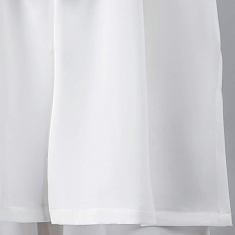 Ensemble de vêtements unisexe avec broderie de fleurs et Buddha Stones pour méditation, prière spirituelle, zen, tai-chi, qigong