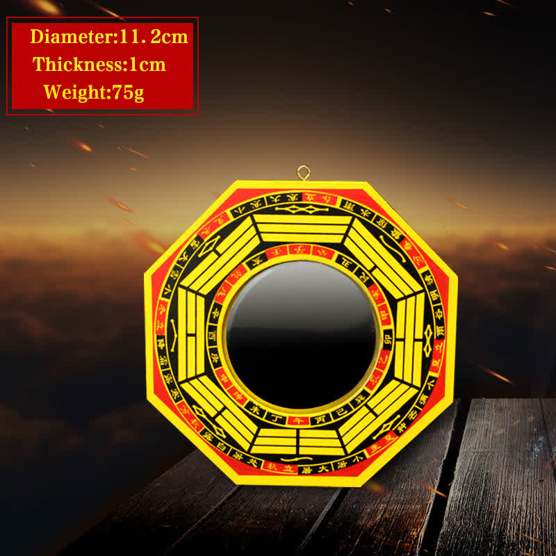 Miroir Feng Shui Bagua pour équilibrer l'énergie du salon