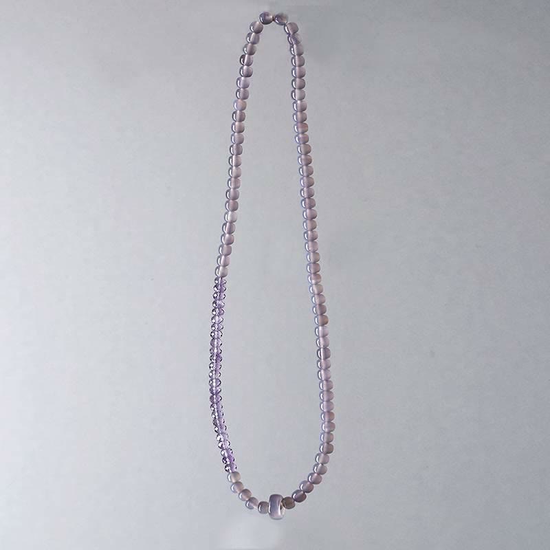Bracelet de guérison et de méditation en cristal d'améthyste naturelle