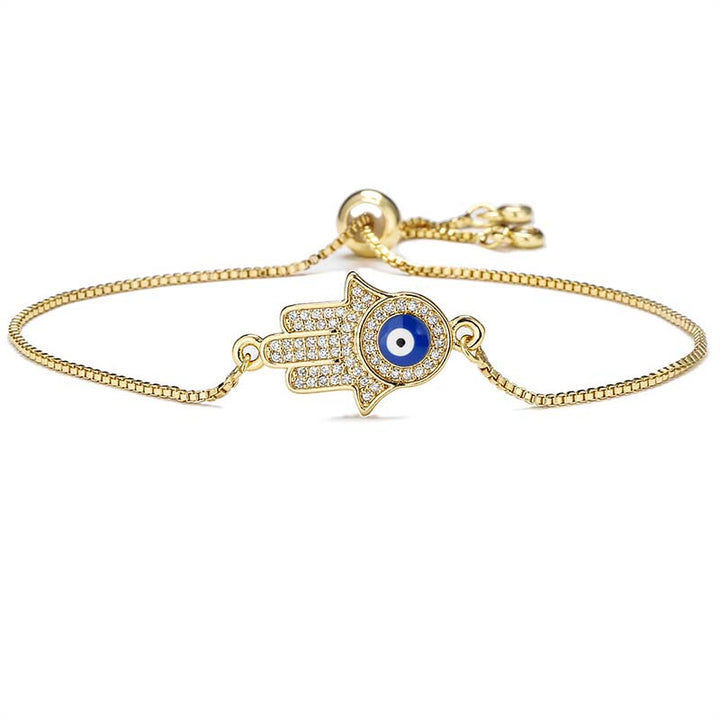 Bracelet de courage et de protection contre le mauvais œil Buddha Stones