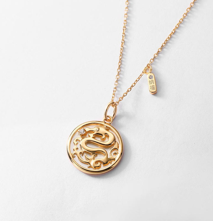 ❗❗❗Une vente flash - Buddha Stones en argent sterling 925 avec pierre de Tridacna et personnage Fu de l'année du dragon