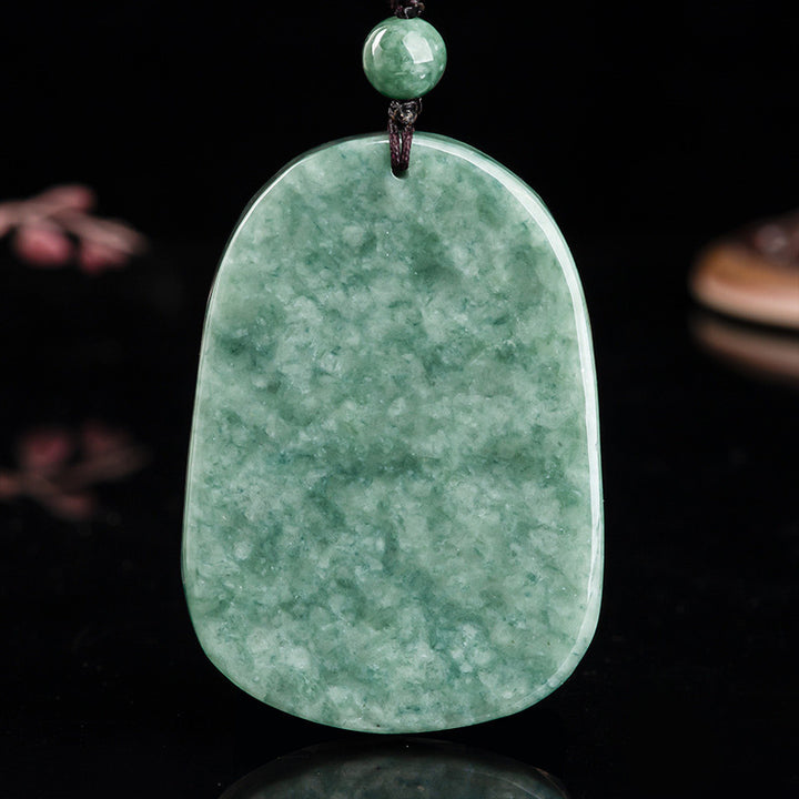 Collier de perles en jade avec pendentif en forme de dragon du zodiaque chinois et Buddha Stones - image 7