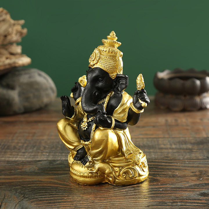 Buddha Stones Décoration Feng Shui Tibétaine Ganpati