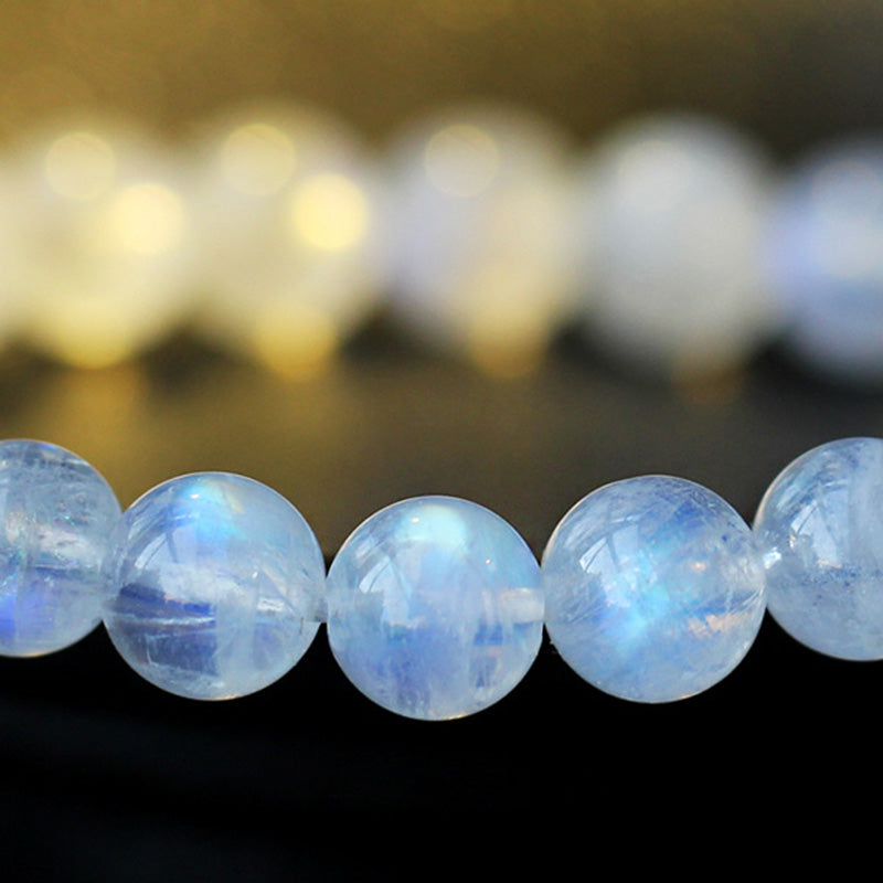 Bracelet de guérison positive et apaisante en pierre de lune