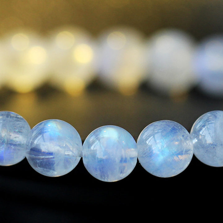 Bracelet de guérison positive et apaisante en pierre de lune