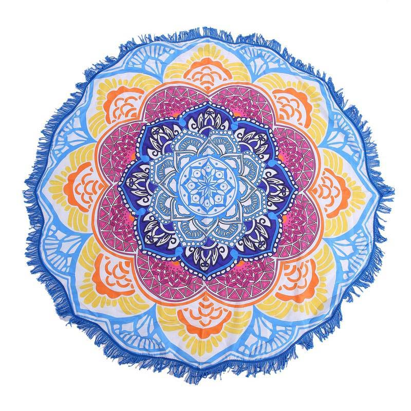Tapis de décoration tibétain en Buddha Stones de Bouddha et mandala