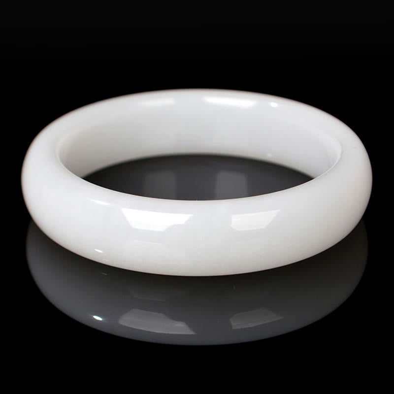 Bracelet porte-bonheur en jade doré et soie naturelle Buddha Stones