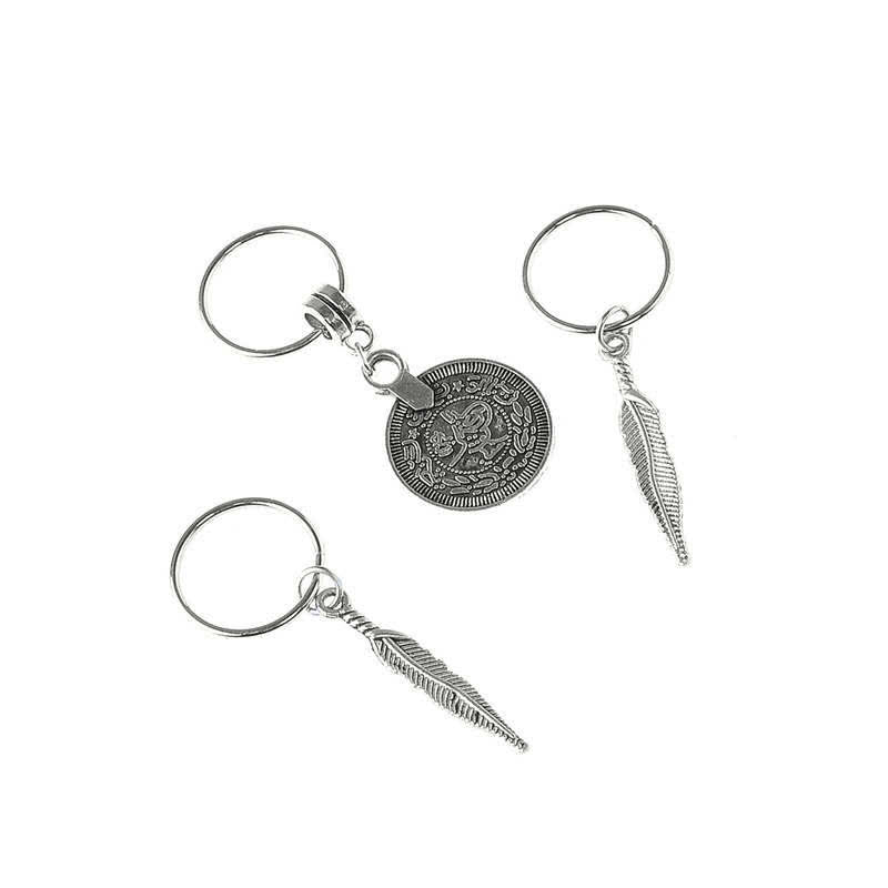 Buddha Stones antiques Pièces de monnaie Perles Barrette Épingles à cheveux Décoration