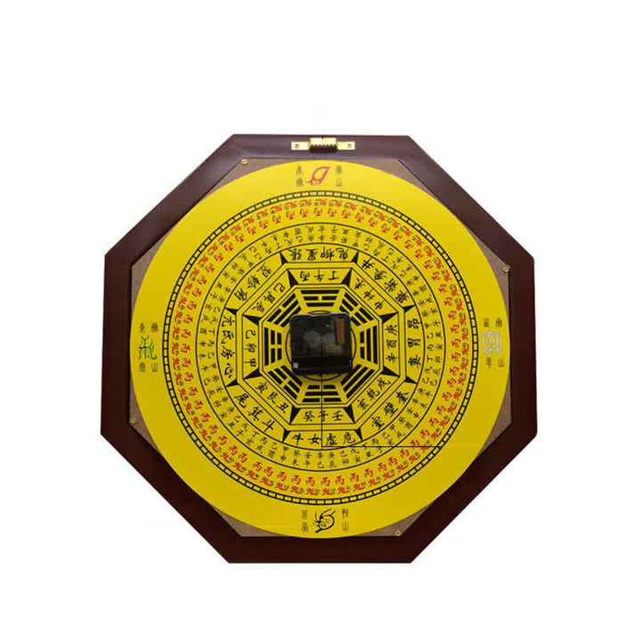 Horloge murale Feng Shui Bagua Map Balance Energy Map