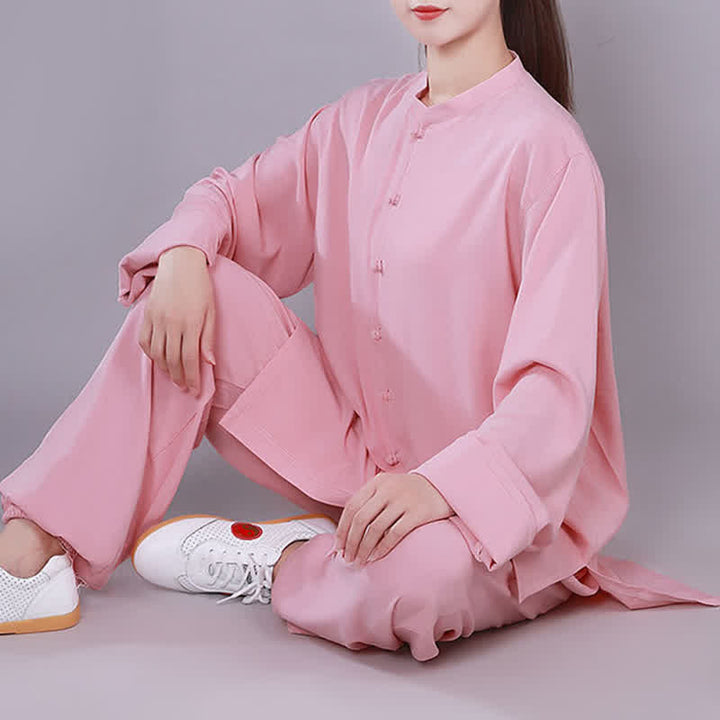 Ensemble de vêtements unisexe en coton et lin avec Buddha Stones , Tai Chi, Qigong, méditation, prière, pratique spirituelle zen - image 12