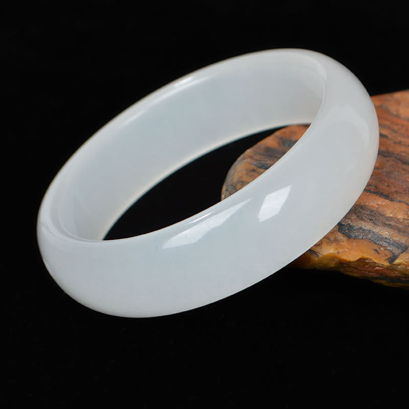 Bracelet porte-bonheur en jade doré et soie naturelle Buddha Stones