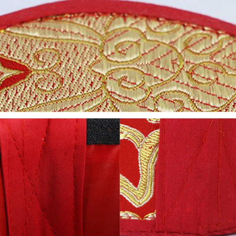 Sac de rangement pour bol chantant tibétain Buddha Stones avec fermeture à glissière décorative - image 14