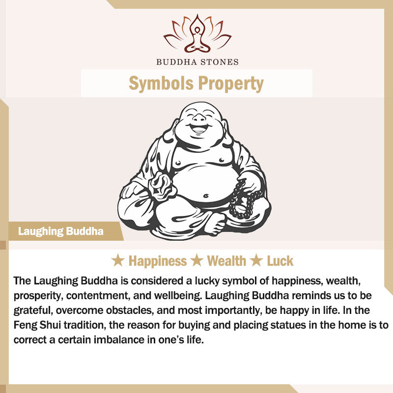 Collier pendentif Bouddha rieur en obsidienne noire transformant Buddha Buddha Stones - image 10