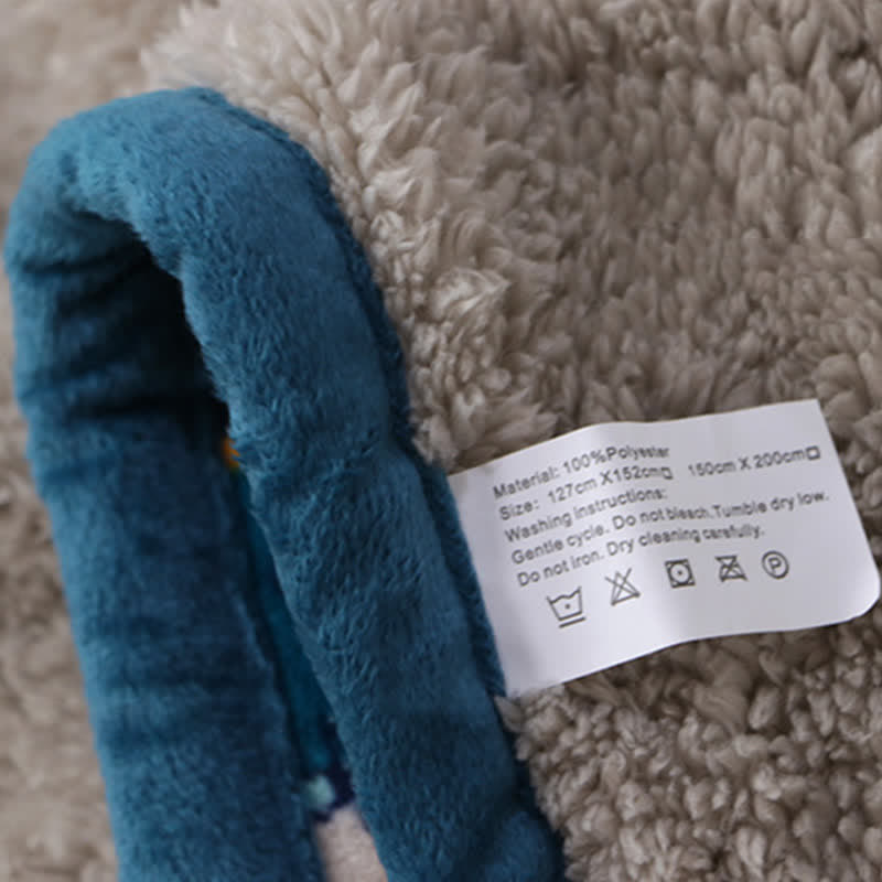 Couverture de lit douce et chaude à motifs géométriques de Buddha Stones - image 20