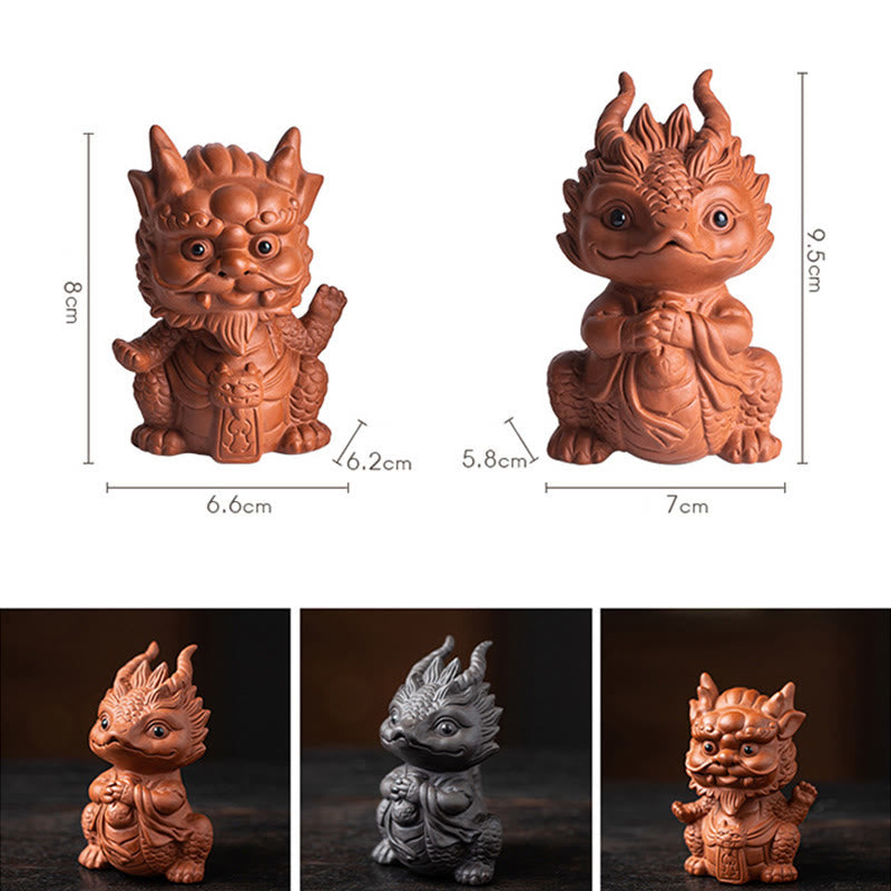 Figurine en argile violette Buddha Stones bonheur et une richesse - image 19