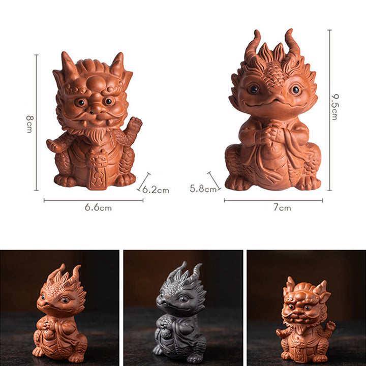 Figurine en argile violette Buddha Stones bonheur et une richesse - image 19