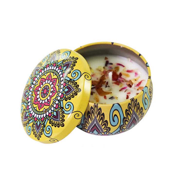 Bougie parfumée à la cire de soja au thé blanc, fleur de gingembre, lavande et gardénia, cadeau pour la famille et les amis - Pivoine - image 34