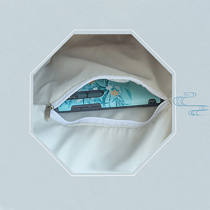 Sac à bandoulière en toile brodée de bambou avec fleur de poire, prunier, fleur de pêcher, grande capacité, sac fourre-tout - image 21