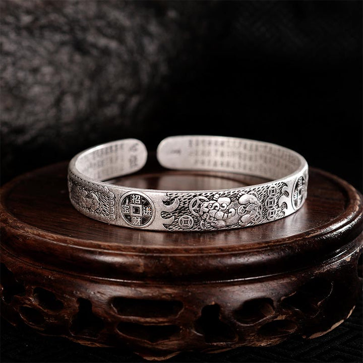 Bracelet réglable de protection FengShui Lucky PiXiu Buddha Stones - image 2